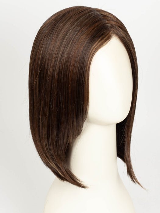COFFEE-LATTE | Dark Brown with Evenly Blended Honey Brown Highlights