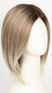 MELTED MARSHMALLOW | Subtly Warm Dark Sandy Blonde Blend with Medium Brown Roots and Light Ash Blonde Tips and Highlights