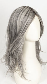 SALT-&-PEPPER-MR | A 50/50 Blend of Deep Charcoal Grey and Light Alabaster Grey Tones with a Micro Root