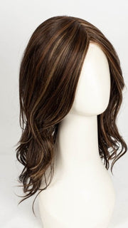 COFFEE-LATTE | Dark Brown with Evenly Blended Honey Brown Highlights