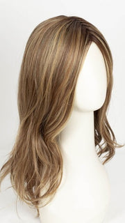 MOCHACCINO-R | Rooted Medium Warm Blonde with Chocolate Undertones and Creamy Blonde Highlights