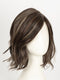 DARK BROWN HL | A Blend of Dark Brown, Strawberry Light Auburn and Soft Chunky Medium and Dark Blonde Highlights.
