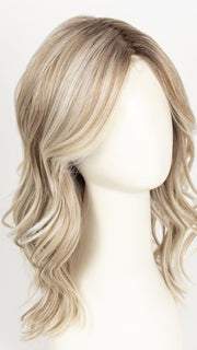 MILKSHAKE BLONDE R | A mixture of Light Sandy Brown, Highlighted with Light Ash Blonde with a Hint of Light Platinum Blonde with a Medium Root Color