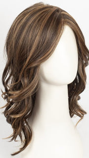 MOCHA MAPLE BROWN | A mix of Dark Brown, Medium Brown, Light Auburn, Medium Strawberry