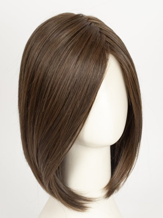 RL6/8 DARK CHOCOLATE | Medium Brown Evenly Blended with Warm Medium Brown