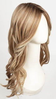RL14/22SS SHADED WHEAT | Dark Blonde Evenly Blended with Platinum Blonde with Dark Roots