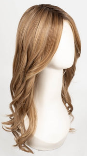 RL14/25SS SHADED HONEY GINGER | Dark Blonde Evenly Blended with Medium Golden Blonde With Dark Roots