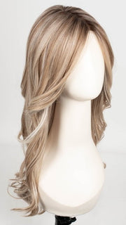 RL19/23SS SHADED BISCUIT | Light Ash Blonde Evenly Blended with Cool Platinum Blonde with Dark Roots