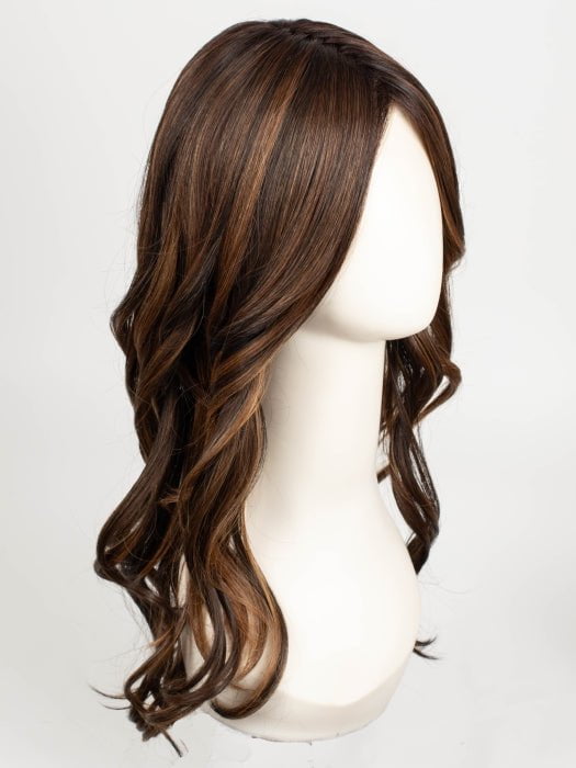 RL8/29SS SHADED HAZELNUT | Warm Medium Brown Evenly Blended with Ginger Blonde with Dark Roots
