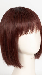 CHERRY RED ROOTED 133.33 | Red Violet and Dark Auburn Blend with Shaded Roots