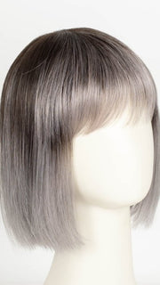 ICE BLUE TIPPED | Darkest Brown and Blue with Pearl Platinum and Pure White Blend with Lighter Tipped Ends