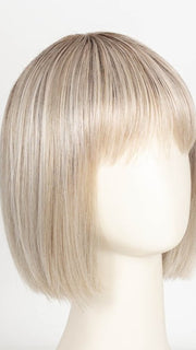 SILVER BLONDE ROOTED 60.23 | Pearl White and Lightest Pale Blonde Blend with Shaded Roots