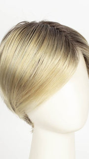LIGHT CHAMPAGNE ROOTED 23.25.19 | Lightest Pale Blonde and Lightest Golden Blonde with Light Honey Blonde Blend and Shaded Roots
