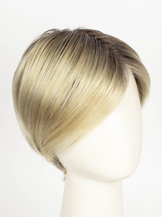 LIGHT CHAMPAGNE ROOTED 23.25.19 | Lightest Pale Blonde and Lightest Golden Blonde with Light Honey Blonde Blend and Shaded Roots