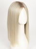 LIGHT CHAMPAGNE ROOTED 23.25.24 | Lightest Pale Blonde and Lightest Golden Blonde with Lightest Ash Blonde Blend and Shaded Roots