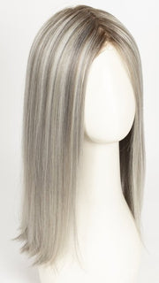 METALLIC BLONDE ROOTED 101.60.51 | Pearl Platinum, Pearl White, and Grey Blend with Shaded Roots