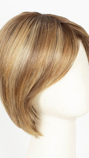 14/26S10 SHADED PRALINES N' CREAM | Light Gold Blonde & Medium Red-Gold Blonde Blend, Shaded with Light Brown