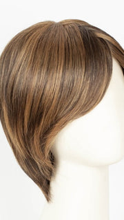 6F27 CARAMEL RIBBON | Brown with Light Red-Gold Blonde Highlights & Tips
