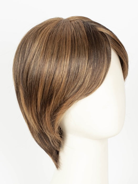 6F27 CARAMEL RIBBON | Brown with Light Red-Gold Blonde Highlights & Tips