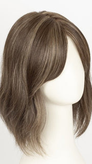 8RH14 MOUSSE CAKE | Medium Brown with 33% Medium Natural Blonde Highlights