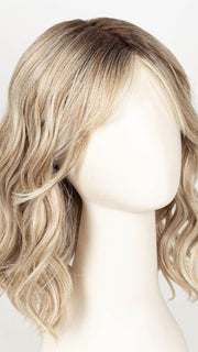 101/88/27S8 CATALINA BLONDE | Pale blonde with Pure White Natural Violet halo highlights, shaded medium brown 
