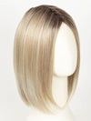 GF19-23SS BISCUIT | Light Ash Blonde Evenly Blended with Cool Platinum Blonde with Dark Roots