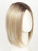 GF19-23SS BISCUIT | Light Ash Blonde Evenly Blended with Cool Platinum Blonde with Dark Roots