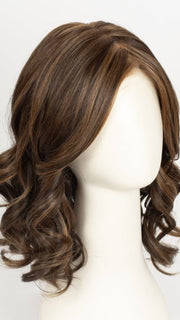 6F27 CARAMEL RIBBON | Brown with Light Red-Gold Blonde Highlights & Tips