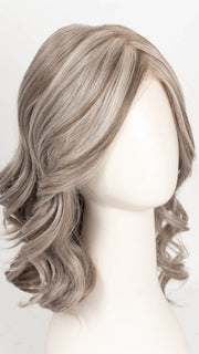 101F48T MARTINI | Soft White Front, Light Brown with 75% Grey Blend with Soft White Tips