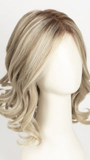 FS17/101S18 PALM SPRINGS BLONDE | Light Ash Blonde with Pure White Natural Violet Bold Highlights, Shaded with Dark Natural Ash Blonde