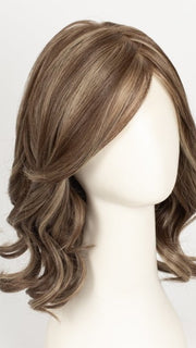 10RH16 CAFFE MOCHA | Light Brown with 33% Light Natural Blonde Highlights