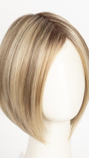 12FS8 SHADED PRALINE | Light Gold Brown, Light Natural Gold Blonde & Pale Natural Gold-Blonde Blend, Shaded with Medium Brown