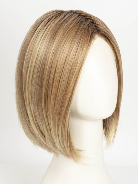 14/26/R10 | Red Blonde with Gold Blonde highlights and Light Brown roots