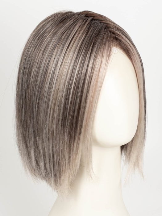 EL52/38/49/R8 | 3 Tone Grey Rooted Medium Brown