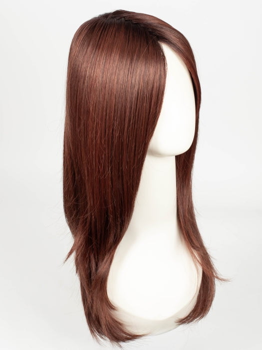 33/130/R4 | Dark Auburn Bright Auburn Blend Rooted Dark Brown