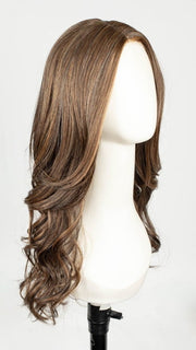 R829S+ GLAZED HAZELNUT | Rich Medium Brown with Ginger Highlights on Top

