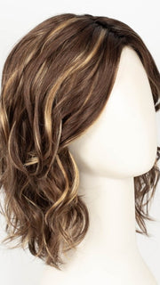 CKISSRT4 | Golden Brown w/Copper Blonde Highlights & Dark Brown Roots