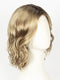 RH12/26RT4 | Light Brown w/Fine Golden Blonde Highlights & Dark Brown Roots