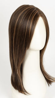 MOCHA MAPLE BROWN | A mix of Dark Brown, Medium Brown, Light Auburn, Medium Strawberry