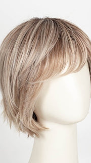 MILKSHAKE BLONDE R | A mixture of Light Sandy Brown, Highlighted with Light Ash Blonde with a Hint of Light Platinum Blonde with a Medium Root Color