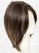 DARK BROWN HL | A Blend of Dark Brown, Strawberry Light Auburn and Soft Chunky Medium and Dark Blonde Highlights.