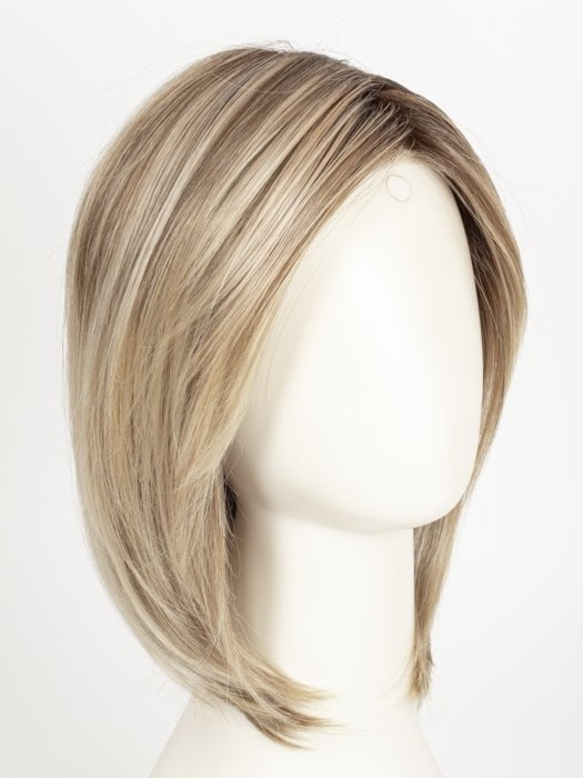 RAW SUGAR BLONDE | A Neutral Light Blonde, Honey Blonde, Pale Gold Blonde, with a base of Light Brown Low Lights featuring a Medium Root Color
