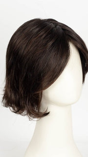 DARK CHOCOLATE ROOTED | Dark Brown and Dark Auburn with Darkest Brown Blend with Shaded Roots
