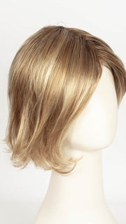 SAHARA BEIGE ROOTED | Light Golden Blonde, Light Strawberry Blonde, and Lightest Golden Blonde Blend with Shaded Roots
