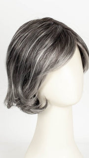 SALT/PEPPER ROOTED | Darkest Brown and Black/Dark Brown with Grey Blend and Shaded Roots

