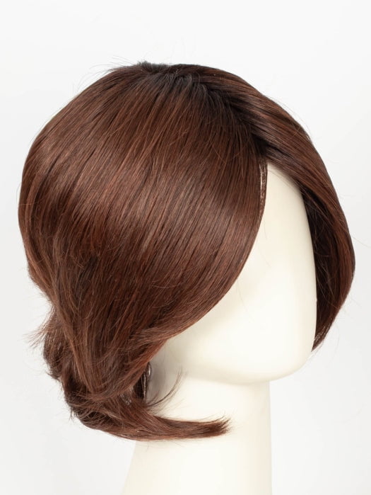 33/130/R4 | Dark Auburn Bright Auburn Blend Rooted Dark Brown