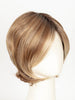 EL12/22/8 | Light Golden Brown Evenly Blended with Platinum Blonde Highlights with Medium Brown Roots