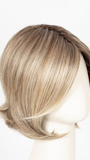 18/16/22/R8 CASHMERE CREAM | A stunning blend of dark natural blonde, golden blonde, and champagne blonde, shaded with dark roots