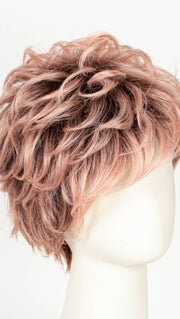 WATERMELON-R | Rich Pastel Pink Base with Subtle Soft Reddish Tone and Soft Dark Brown Roots