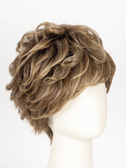 MOCHACCINO-R | Dark roots with Light Brown base and Strawberry Blonde highlights